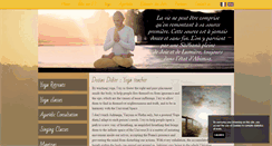 Desktop Screenshot of ddozias-yoga-ayurveda.com