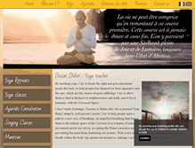 Tablet Screenshot of ddozias-yoga-ayurveda.com
